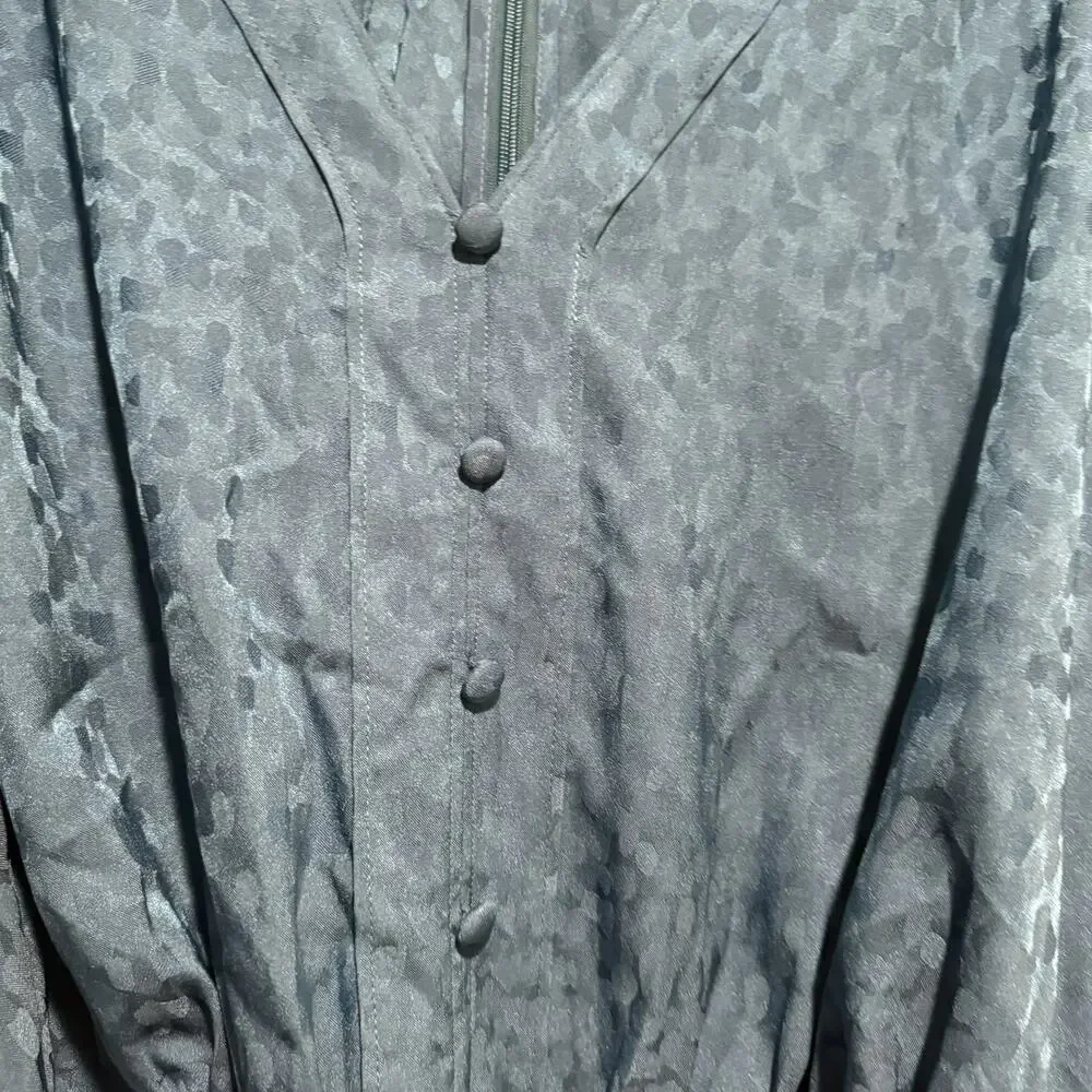 Lane Bryant Teal Jacquard Wide Leg Jumpsuit NEW Plus Size 20